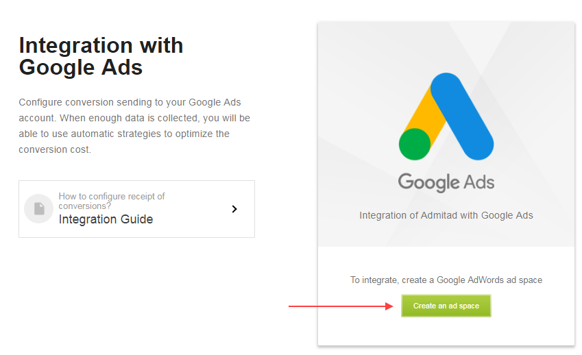 How to set up integration with Google Ads 1